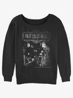 Beetlejuice Poster Womens Slouchy Sweatshirt