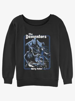 Harry Potter Dementors Kiss Womens Slouchy Sweatshirt