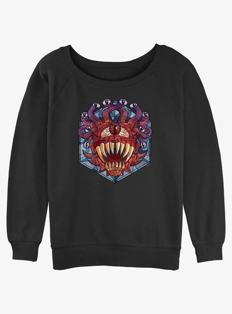 Dungeons & Dragons The Beholder Womens Slouchy Sweatshirt