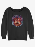 Dungeons & Dragons The Beholder Womens Slouchy Sweatshirt