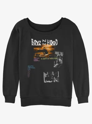 Boyz n the Hood Multi Hit Womens Slouchy Sweatshirt