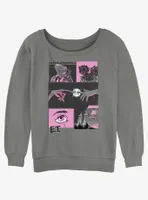 E.T. the Extra-Terrestrial Poster Womens Slouchy Sweatshirt