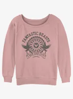 Fantastic Beasts and Where to Find Them Crest Womens Slouchy Sweatshirt