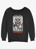 Dungeons & Dragons Acererak Grunge Womens Slouchy Sweatshirt