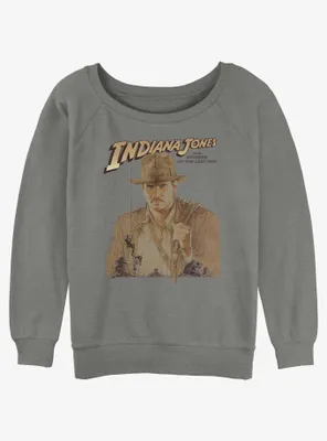 Indiana Jones and the Raiders of Lost Ark Womens Slouchy Sweatshirt