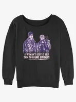 Jay and Silent Bob Nunnya Beeswax Womens Slouchy Sweatshirt