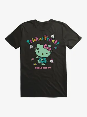Hello Kitty Trick Or Treat Frankenstein T-Shirt
