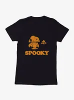 Peanuts Spooky Snoopy Woodstock Womens T-Shirt