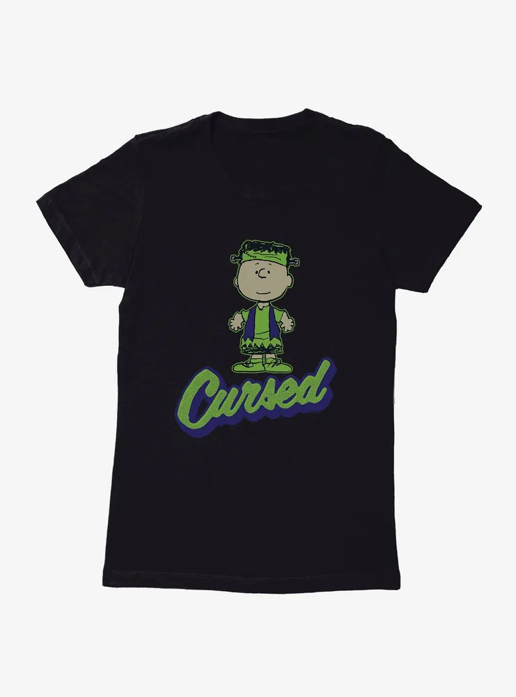 Peanuts Charlie Brown Cursed Womens T-Shirt