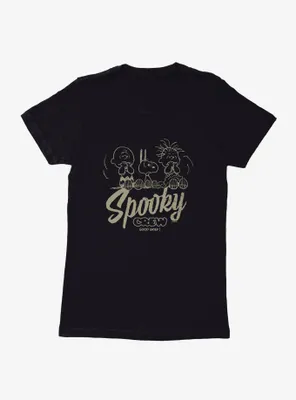 Peanuts Spooky Crew Womens T-Shirt