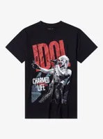 Billy Idol Charmed Life '90 Tour Boyfriend Fit Girls T-Shirt