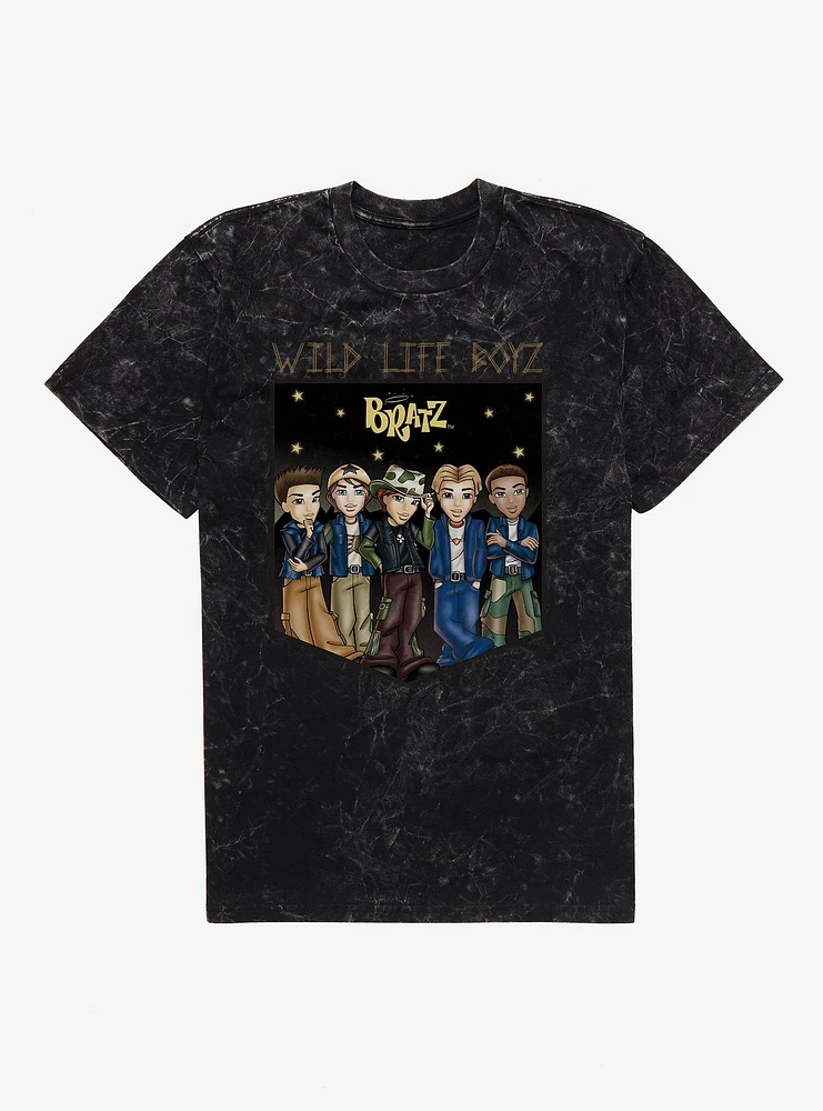 Bratz Wild Life Boyz Mineral Wash T-Shirt