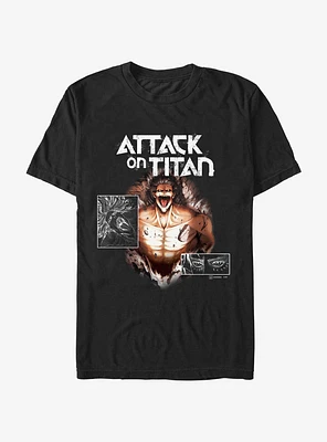 Attack On Titan Eren Yeager Negative T-Shirt