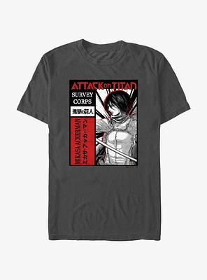 Attack On Titan Survey Corps Mikasa T-Shirt