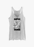 Attack On Titan Nameless Soldiers GIrls Raw Edge Tank