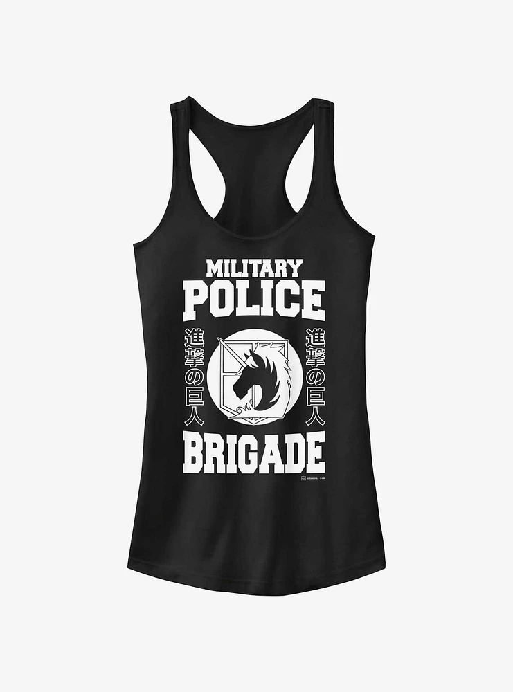 Attack On Titan Military Police Brigade Jersey Girls Tank