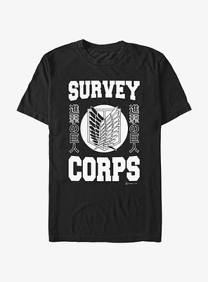 Attack On Titan Survey Corps Jersey T-Shirt