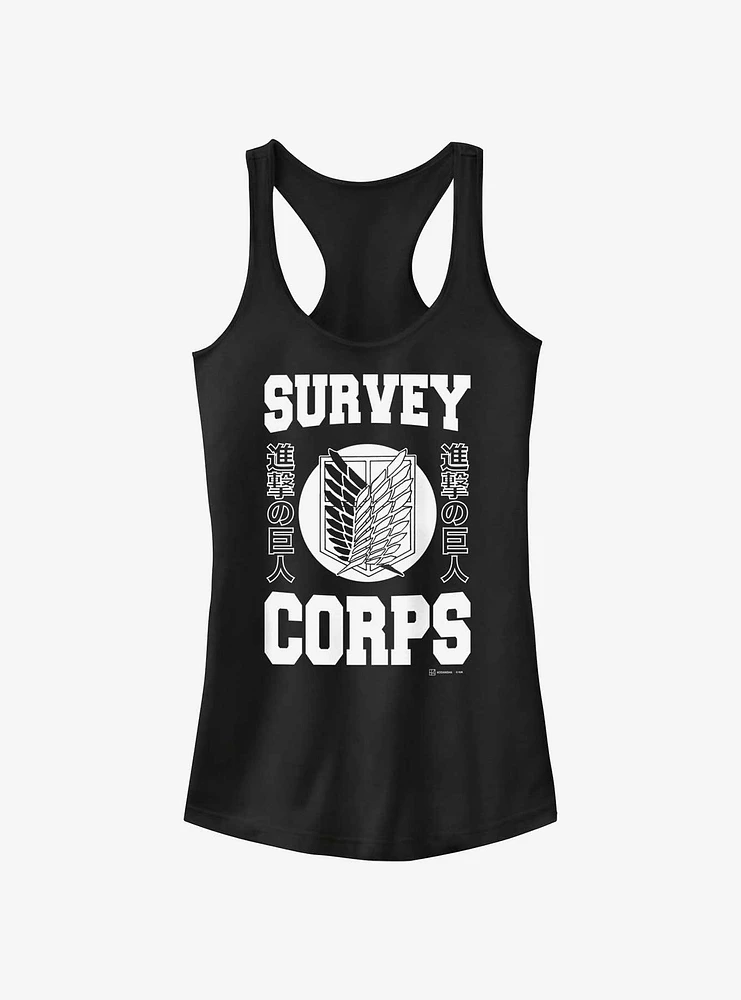 Attack On Titan Survey Corps Jersey Girls Tank