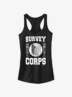 Attack On Titan Survey Corps Jersey Girls Tank