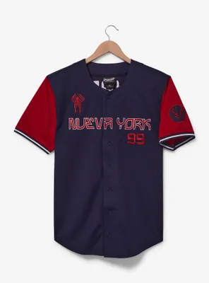 Marvel Spider-Man: Across the Spider-Verse Miguel O'Hara Baseball Jersey - BoxLunch Exclusive