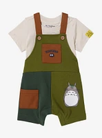 Studio Ghibli My Neighbor Totoro Color Block Infant Overall Set - BoxLunch Exclusive