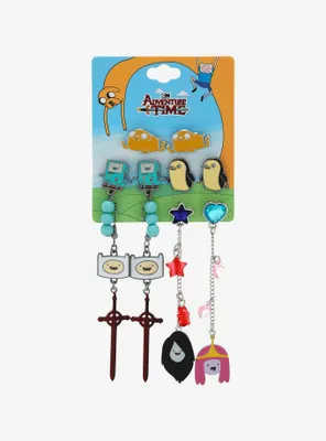 Adventure Time Characters Earring Set - BoxLunch Exclusive