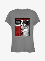 Attack On Titan Survey Corps Mikasa Girls T-Shirt