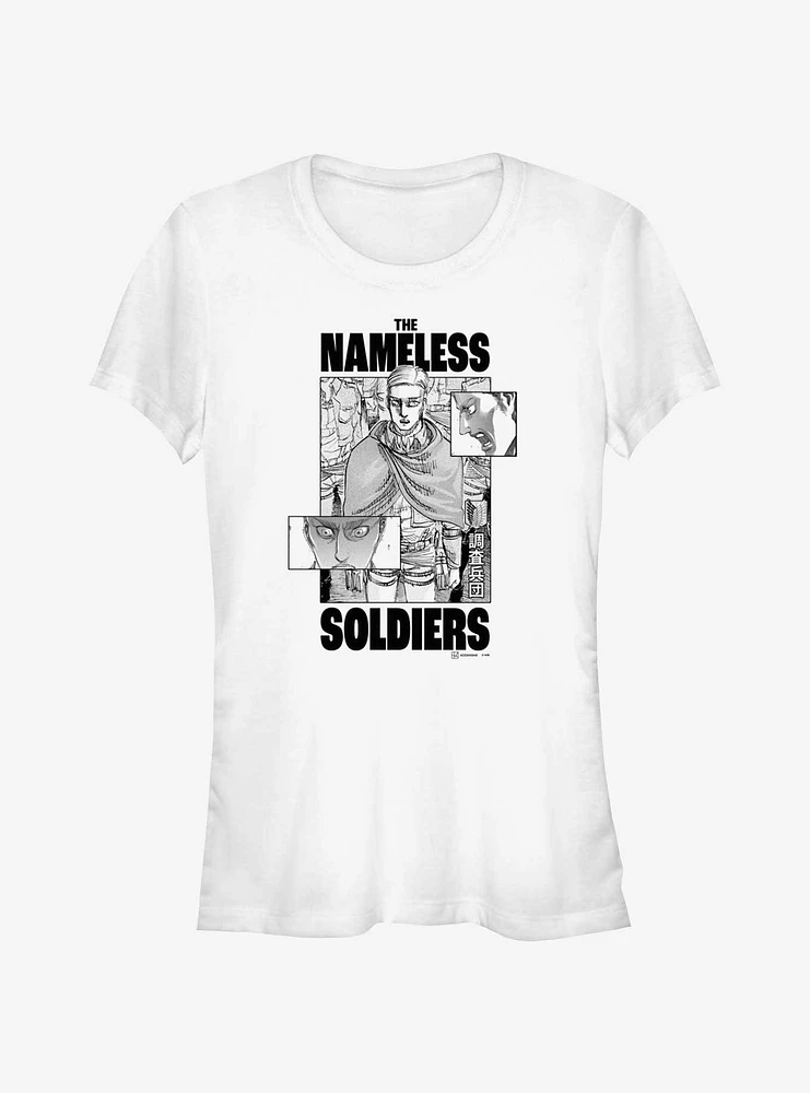 Attack On Titan Nameless Soldiers Girls T-Shirt