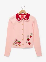 Strawberry Shortcake Portrait Collared Women's Cardigan - BoxLunch Exclusive