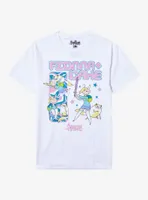 Adventure Time Fionna & Cake Boyfriend Fit Girls T-Shirt