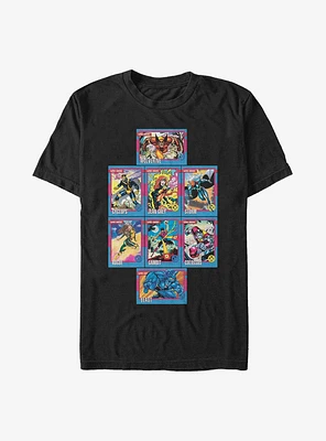 Marvel X-Men Core Cards Extra Soft T-Shirt