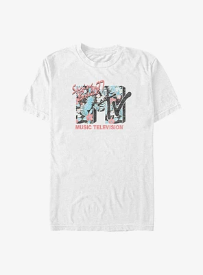 MTV Spring Break 87 Logo Extra Soft T-Shirt