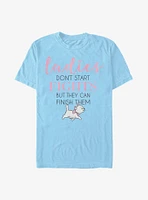 Disney The AristoCats Marie Ladies Can Finish Fights Extra Soft T-Shirt