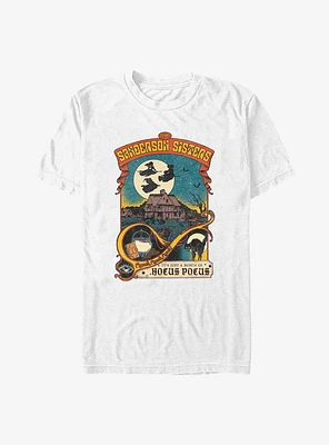 Disney Hocus Pocus Sanderson Sisters Poster Extra Soft T-Shirt