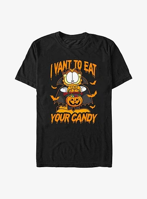 Garfield Dracula Cat Extra Soft T-Shirt