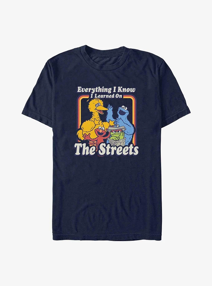 Sesame Street Learned On The Streets Extra Soft T-Shirt