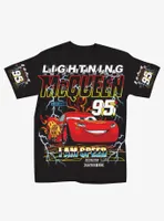 Disney Pixar Cars Lightning McQueen Boyfriend Fit Girls T-Shirt