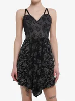 Cosmic Aura Skeleton Fairy Lace Hanky Hem Dress