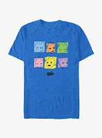 Marvel Guardians Of The Galaxy I Am Groot Colors Faces T-Shirt