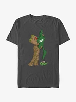 Marvel Guardians Of The Galaxy Baby Groot And Tree T-Shirt