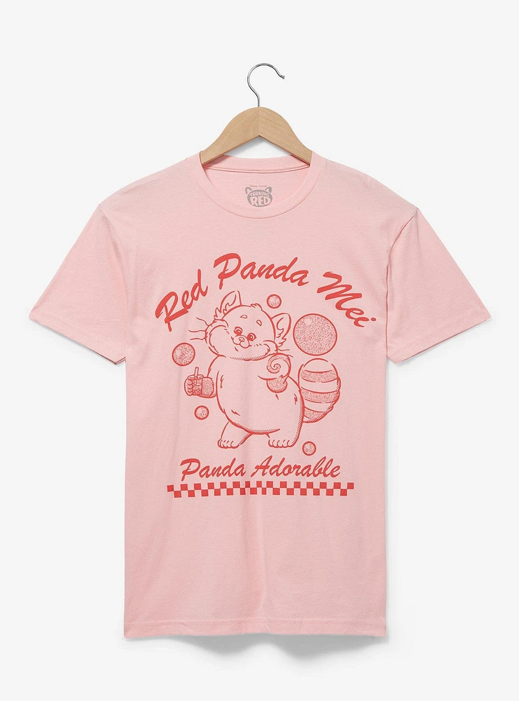 Disney Pixar Turning Red Mei Panda Boba Women's T-Shirt - BoxLunch Exclusive