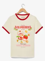Strawberry Shortcake Natural Sweetness Women's Ringer T-Shirt — BoxLunch Exclusive