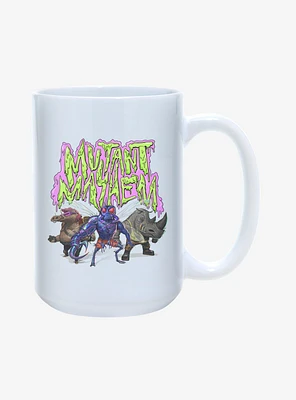 Teenage Mutant Ninja Turtles: Mutant Mayhem Bebop Superfly Rocksteady 15oz Mug