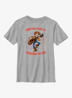 Disney 100 Toy Story Woody A Friend Me Youth T-Shirt