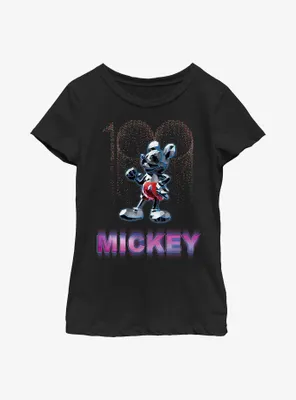Disney 100 Mickey Mouse Metaverse Youth Girls T-Shirt