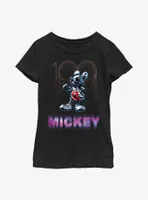 Disney 100 Mickey Mouse Metaverse Youth Girls T-Shirt