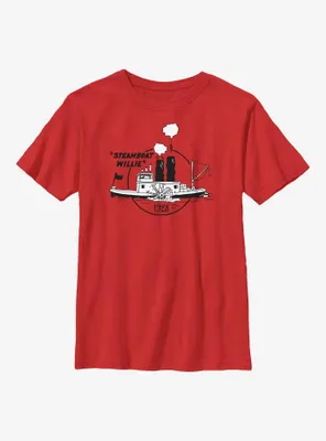 Disney 100 Steamboat Willie Youth T-Shirt