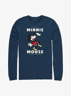 Disney 100 Minnie Mouse Entertainer Long-Sleeve T-Shirt