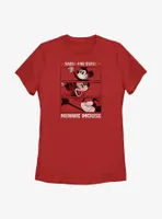Disney 100 Minnie Mouse Sassy And Sweet Womens T-Shirt