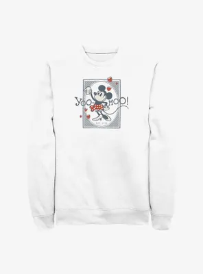 Disney 100 Minnie Mouse Yoo Hoo Sweatshirt